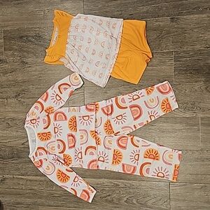 4 Piece Pajama Set